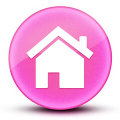 Home eyeball glossy elegant pink round button abstract