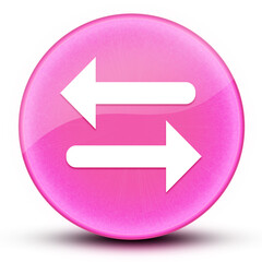 Transfer arrow eyeball glossy elegant pink round button abstract