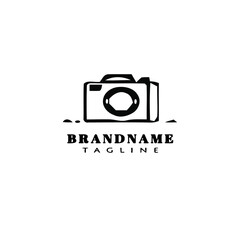camera logo design template icon illustration