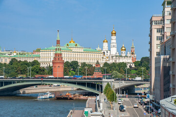 The architectural ensemble of the Kremlin is beautiful from all angles, but it can only be seen...