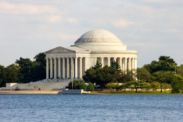 Washington, D.C. The Thomas Jefferson Memorial, a presidential memorial to the Founding Fathers of the United States built between 1939 and 1943