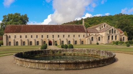 Bourgogne - Côte-d'Or - Abbaye de Fontenay -  Vue panoramique