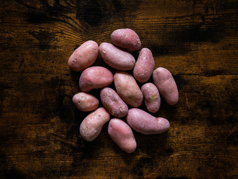 Des pommes de terre grenailles