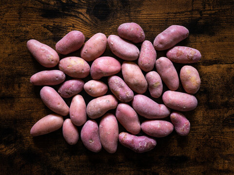 Des pommes de terre grenailles