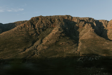 Fototapeta premium mountains in the sunset light