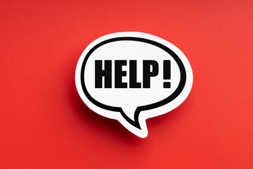 Help Speech Bubble
