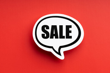 Sale Speech Bubble
