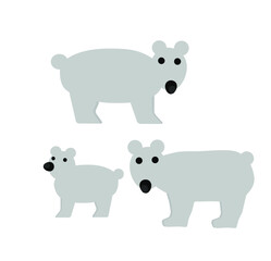 White bears