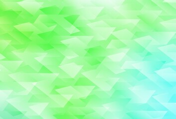 Light Green vector pattern in square style.