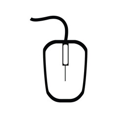Mouse icon vector illustration template