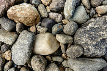 stones in the river