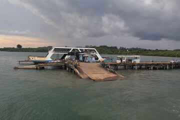 Ferry Pier to Koh Chang, Thailand
