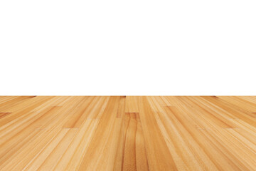 hard wood floor isolated on white background