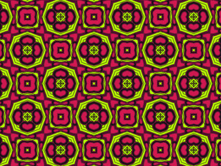 Colorful African fabric - Seamless and textured pattern, very high definition illustration 