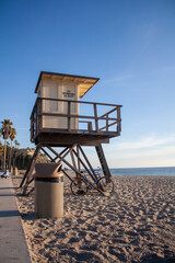 beach lifeguard tower