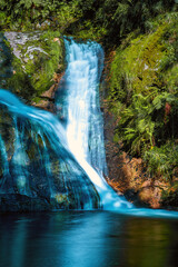 Obraz na płótnie Canvas Wasserfall in Schwarzwald