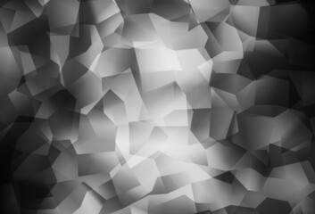 Light Gray vector polygonal pattern.