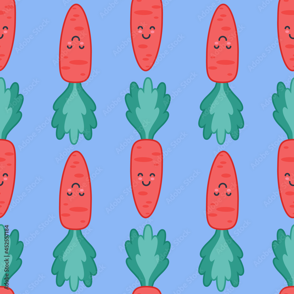 Canvas Prints carrot pattern