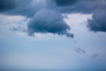 blue sky with clouds