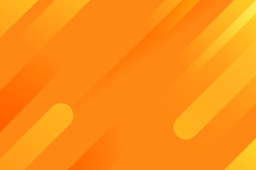 Dynamic Orange Lines Gradient Background Vector template. Abstract futuristic style background.