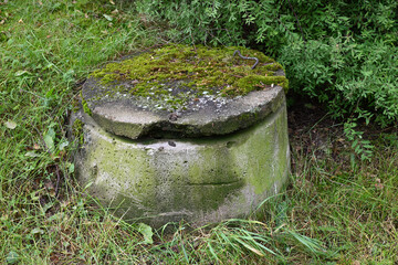 old stone well in the garden