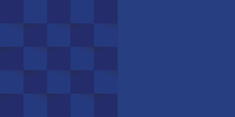 Blue geometric background.