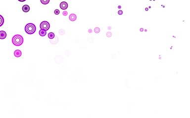 Light Purple vector layout with circle shapes.