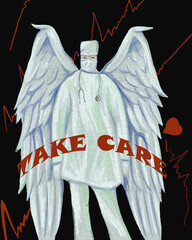 motivator poster "Take care of yourself"