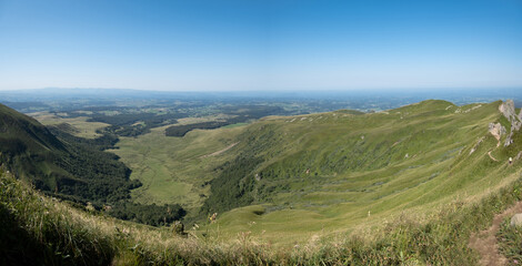 Fototapeta premium Ascension du Puy de Sancy