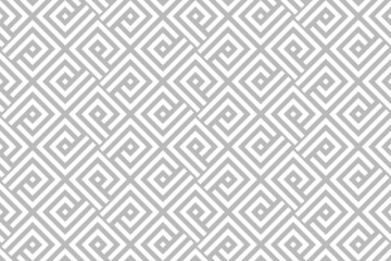 Abstract geometric pattern. A seamless vector background. White and gray ornament. Graphic modern pattern. Simple lattice graphic design.