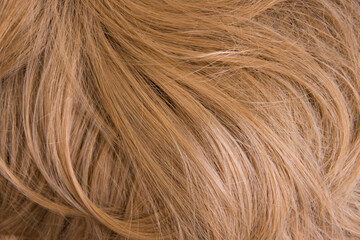 beautiful hair blond close-up background