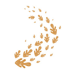 Leaf concept icon. Vector illustration