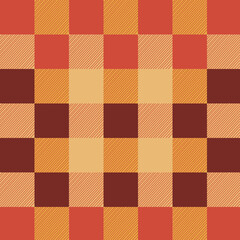 Color Lumberjack plaid seamless pattern
