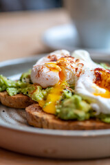 Toast and Poached Eggs