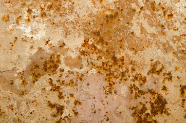 Rusty grunge metal background texture  