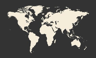 Obraz na płótnie Canvas World Map