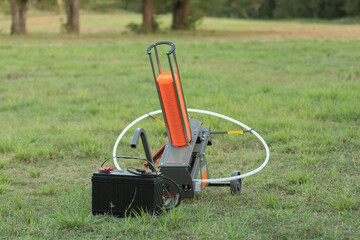 remote skeet or trap thrower for shooting 