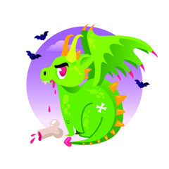 Cartoon Dragon