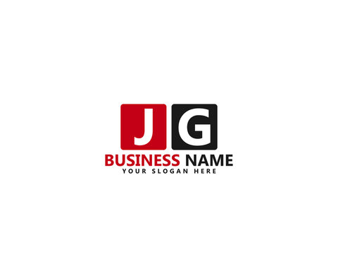 Letter JG logo, jg logo icon design vector for all kind of use