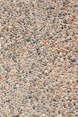 Background, with tiny stones, various shades of color. Copy space. Top view.