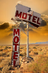 Motel in der Wüste