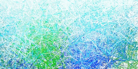 Light Blue, Green vector layout with triangle forms.