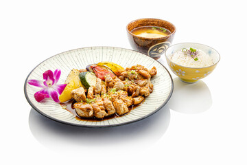 Fresh Chicken Teriyaki plate