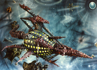 dragon on the moon