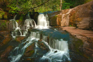Alsea Falls with an Autel Evo 2