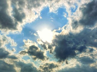 Sunlight on the sky 