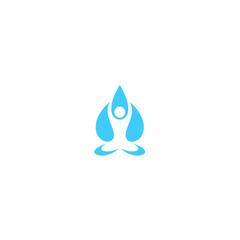 yoga design logo health meditation concept vector inspiration oil
