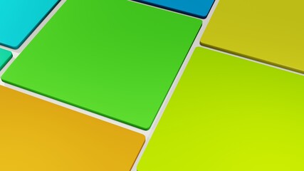 soft color board abstract illustration, 3d render, suitable for a clean, minimalist but modern and stylish design background