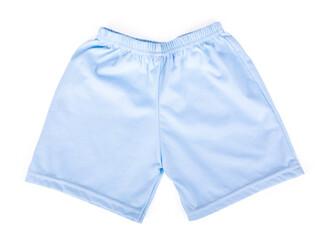 Kids Shorts Pants isolated on white background.