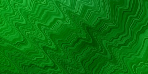 Light Green vector texture with wry lines.